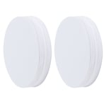 100Pcs 75mm Blank Badge Paper Photo Printer Machine DIY Painting Badge Paper ✲