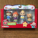 CoComelon - JJ & Family Figure Set - 4 Figure Set New