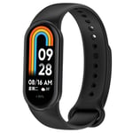 Silikonarmband Xiaomi Mi Band 9 Svart