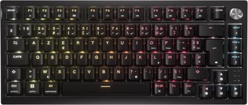 K65 Plus Wireless 75 Pourcent Rgb Clavier De Jeu Mécanique Remplaçable À Chaud¿Interrupteurs Tactiles Mlx Fusion Pré-Lubrifiés¿Capuchons De Clé En Pbt¿Azerty Fr¿Noir