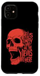 iPhone 11 Hell is Empty And All The Devils Are Here Shakespeare Skull Case