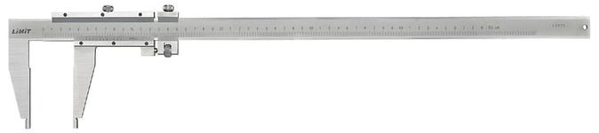 Pied à coulisse à vernier DIN862, réglage fin, métrique Limit CALG50155