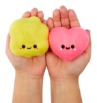 Fluffie Stuffiez Minis - Heart Shaped Popcorn and Candy - Soft Mini Collectibles to Squeeze - Surprise Unveiling - Touch and DIY Game - for Kids 4 Years and Up