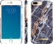 iDeal Of Sweden Fashion Marble (iPhone 8/7 Plus) - Svart/gull