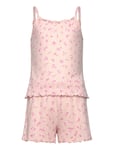 Lindex Pyjama Set Pointelle Singlet A Rosa