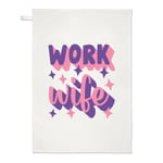 Work Wife Tea Towel Love Joke Valentines Day Birthday Funny Gift