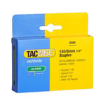 Tacwise 0345 Agrafes Galvanisées Professionnelles de Type 140/6mm, Lot de 2000