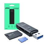 Prevo USB 3.0 High-Speed SD/MicroSD Card Reader, UK Seller