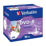 Verbatim Dvd+R 4,7Gb Print 10pk