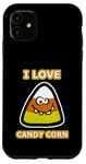 iPhone 11 I Love Candy Corn Funny Halloween Costume Trick Or Treating Case