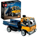 LEGO Technic Dump Truck Toy 2in1 Set, Construction Vehicle Model to Excavator 7