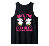 Save The Boobees Boo Bees Breast Cancer Halloween Women Tank Top