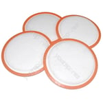 4 x Pre Motor Filter Pads for Vax Mach Air Cylinder Power 6 9 Vacuum Cleaners
