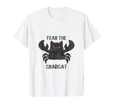 Fear the Crabcat - Funny Cryptid Cryptozoology Vintage T-Shirt