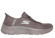 Chaussures Femme Skechers 124837 Slip-Ins Go Walk Flex Mali Basket Casual Brun