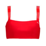 Puma Bandeau Bikini Top Rød X-Large Dame