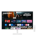 Samsung Smart Monitor M70D 32" LED 4K Ultra HD 4 ms Blanc