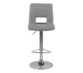 Tabouret de bar SYLVIA gris