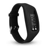 Vuxna Barn Smart Steg Räkna Fitness Klocka Armband Stegräknare black 25*4*1.5cm