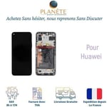 Original Ecran LCD Complet Noir Sur Châssis Et Batterie Pour Huawei P40 Lite 5G