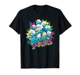 The Smurfs Movie Village Blue Power Smurfette T-Shirt