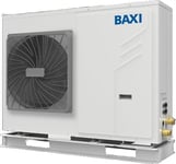 Baxi - Inverter Luft/Vann Varmepumpe Auriga 9M, Monoblokk, 1-Fase Strømforsyning (Dwz)