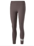 New Womens Puma Ess Leggings Ld31 Plum Size L UK 14 RRP£25