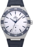 Omega 131.33.41.21.04.001 Constellation Co-Axial 41Mm Hvid/Gummi Ø41 mm