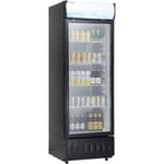 Mophorn - vevor Refrigerateur a Boissons Commercial 275 l Frigo Vitrine Temperature 0-10 ℃ Armoire a Boisson Refrigeree avec 4 Etageres Reglables et