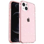 Funklende iPhone 15 cover - Pink