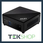 MSI Cubi 5 12M Barebone Mini PC Intel Core i7-1255U No RAM No SSD No OS Black