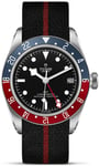 Tudor M79830RB-0012 Black Bay GMT Hvid/Tekstil Ø41 mm