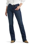 Lee Women's Flex Motion Regular Fit Bootcut Jeans, Renegade, 12 Long UK