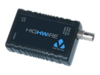 Veracity HIGHWIRE - Medieomvandlare - 100Mb LAN - 10Base-T, 100Base-TX - RJ-45 / BNC - upp till 500 m