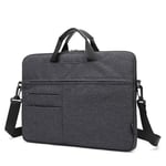 ZYDP Computer Bag Shoulder Bag For Laptop 15 Inch (Color : Black, Size : 15inch)