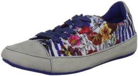 Desigual Women's Marbella Blue Klein Lace Ups Trainers 31Ks109503640 6.5 UK, 40 EU