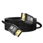 4K Cable Hdmi 5M,Cable Hdmi 2.0 Haute Vitesse 4K@60Hz 2K@120Hz,Connecteur Plaque Or 3D Arc Hdcp 2.2 Et 2.3 Pour Hdtv/Blu Ray Lecture/Projecteurs/Ordinateurs Portables /Ps4/Ps5(Noir)