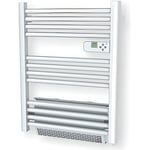 Sèche-serviette mini 500W + soufflerie 1000W - CARRERA - Blanc - Electrique - Programmable - Objet connecté