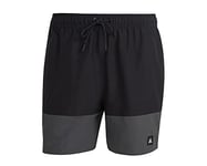 adidas Men's Colorblock Swim Shorts Short Length, Black/Grey six, XXL