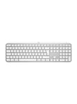 Logitech MX Keys S for MAC - Pale Grey - Tastatur - Hvit