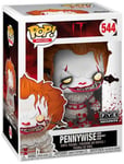 Funko Pop! It Pennywise With Wrought Iron #544 + Pop Protector