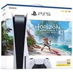 Console salon - Sony - PS5 Standard - Noir - 825 Go - Horizon Forbidden West