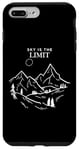 Coque pour iPhone 7 Plus/8 Plus Le ciel est la limite, la grandeur du mont