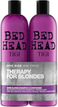 TIGI Bed Head Dumb Blonde Shampoo and Conditioner Set - Nourishing...