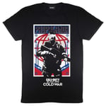 Call Of Duty Mens Black Ops Cold War Propaganda T-Shirt - 5XL