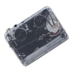 New Cassette Tape Player Transparent Tape To MP3 Type C Port Portable Tape Playe