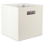 DII Poly-Cube Collection de rangement rigide et pliable Blanc cassé Taille L