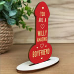 Valentines Gift For Him Partner Boyfriend Wood Plaque Thank You Anniversary