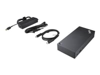 Lenovo Thinkpad Usb-C Dock - Dockningsstation - Usb-C - Vga, 2 X Dp - 1Gbe - 90 Watt - Sydafrika