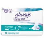 Always always discreet Serviette pour fuites urinaires Normal O%